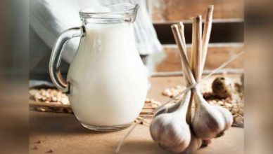 Lapte cu usturoi